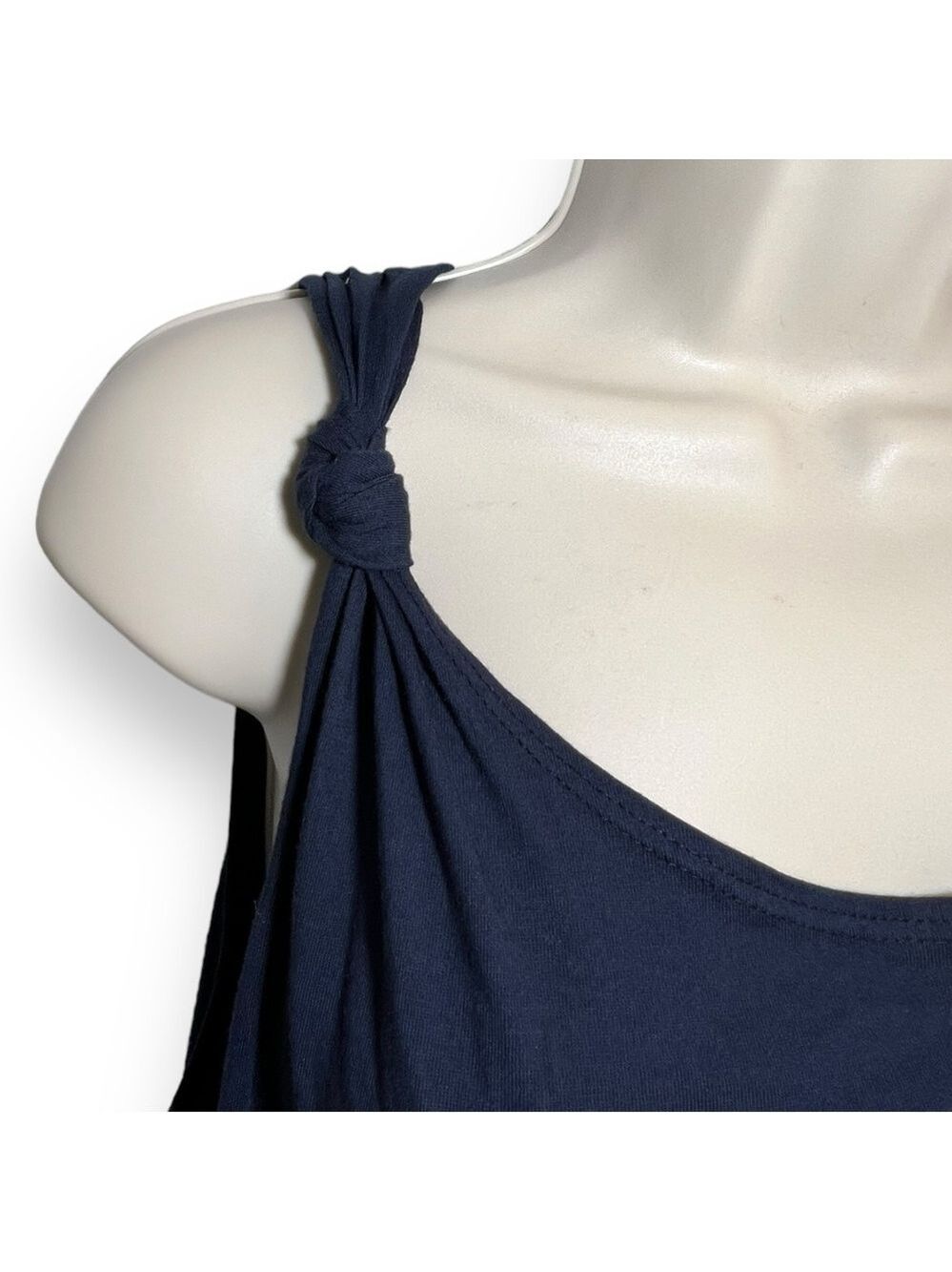 Michael Stars Women’s Kirsty Tank Dress Admiral Blue Size Large - Picture 3 of 6